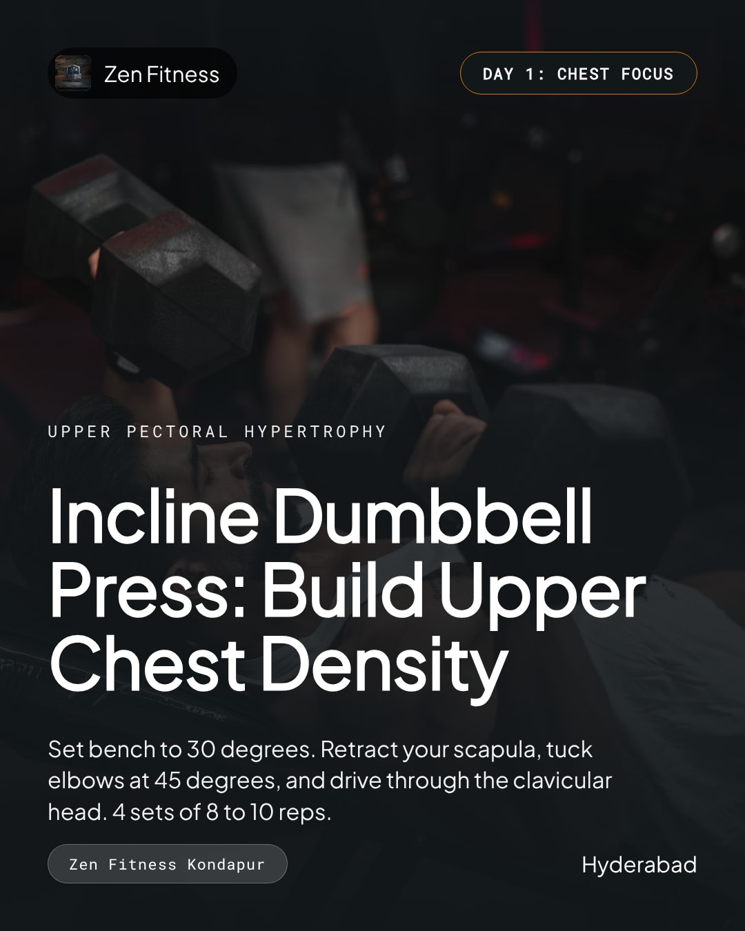 Stop flaring your elbows to 90 degrees on flat bench presses. That is how lifters grind their rotator cuffs in