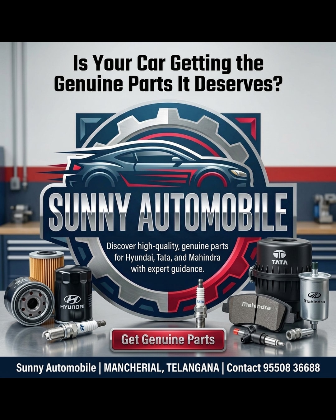 Your car deserves nothing but the best, and that means genuine parts! We're here at Sunny Automobile in Manche